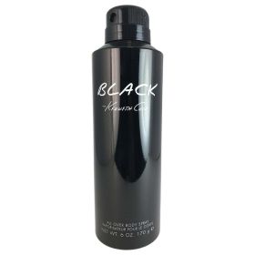 Kenneth Cole Black Body Spray for Men, 6 oz