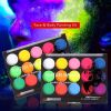 15 Color Brush Body Painting Makeup Face Body Paint Kit Special Effect Neon Luminous