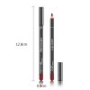 12Pcs Professional Waterproof Lipliner Pencil Smooth Natural Lip Liner Pen Lip Long Lasting Moisturizer Cosmetic Makeup