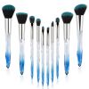 10pcs professional makeup brush with crystal handle foundation brush hot sale  US