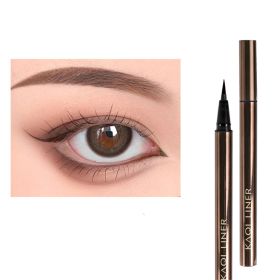 Matte Liquid Eyeliner Pencil Waterproof High Pigmented Long Lasting Eyeliner Eye Makeup (Color: Black)