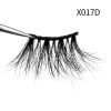 Nieuwe 1 Paar Mink Wimpers Gevleugelde Natuurlijke Lange Wimpers Piekerige Thicky Lash Handgemaakte Zwarte Wimper Half Lash Voor Wimper Extension