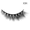 Nieuwe 1 Paar Mink Wimpers Gevleugelde Natuurlijke Lange Wimpers Piekerige Thicky Lash Handgemaakte Zwarte Wimper Half Lash Voor Wimper Extension