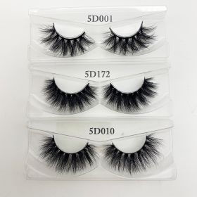 Wholesale 20/30/40/50Pairs Eyelashes 3D Mink Lashes Handmade Fluffy Dramatic Lashes Cruelty Free False Eyelashes Makeup Lashes (Color: 001 172 010, size: 40 pairs)