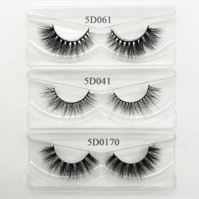 Wholesale 20/30/40/50Pairs Eyelashes 3D Mink Lashes Handmade Fluffy Dramatic Lashes Cruelty Free False Eyelashes Makeup Lashes (Color: 061 041 179, size: 100 pairs)