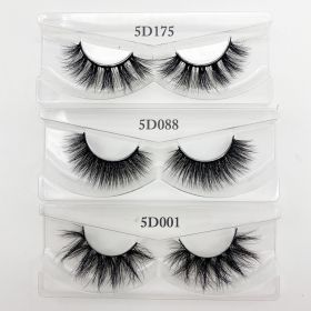 Wholesale 20/30/40/50Pairs Eyelashes 3D Mink Lashes Handmade Fluffy Dramatic Lashes Cruelty Free False Eyelashes Makeup Lashes (Color: 175 088 001, size: 40 pairs)