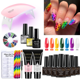 Nail Art Kits Poly Nail Polish Kits Professional Nail Art Kits Acrylic Extension Gel Nail Polish All For Nail Polish Kits Soak N (Type: ZH402)