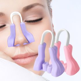 Magic Nose Shaper Clip Nose Lifting Shaper Shaping Bridge Nose Straightener Silicone Nose Slimmer No Painful Hurt Beauty Tools (Color: Pink, Num: 1pcs)