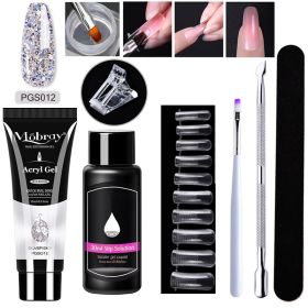 7-Piece Nail Art Crystal Extender Set (Option: PGS0012)