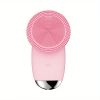 CONESN Electric Facial Cleansing Brush,Silicone Facial Cleansing Brush, Electric Silicone Face Brush, Sonic Facial Cleansing Brush For Makeup Remover)