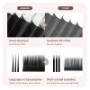 ANNAFRIS 16Rows L/L+/LC/LD/LU(M)/N Curl False Eyelash Extensions Mink Matte Black 8-15mm Mixed Tray L curl Makeup Lashes