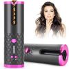 LED Screen Electric Automatic Curling Iron 3000mAh Mini Portable Thermostatic Curling Iron Three Levels Different Volume Electric Curling Iron For Tra